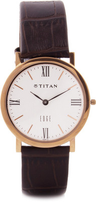 Titan Karishma Black Dial Watch for Men 1823QM01