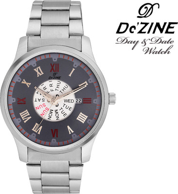 

Dezine Day And Date Display -GR1021-GRY Watch - For Boys