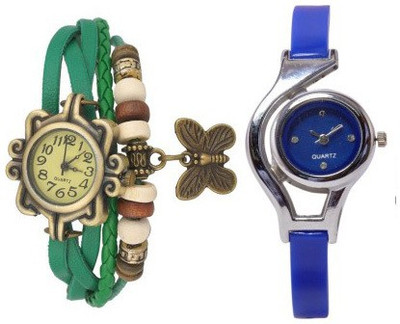 

IIK Collection IKDBLUEVGREEN Watch - For Women