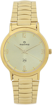 

Maxima 19432CMGY Gold Watch - For Men