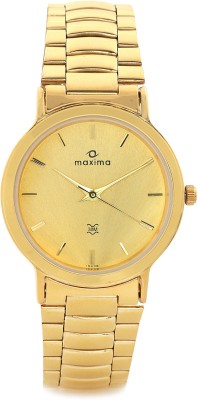 Maxima 19438CMGY Analog Watch  - For Men   Watches  (Maxima)
