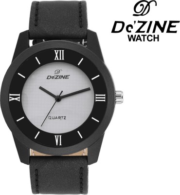 Dezine DZ-GR606-WHT-BLK Watch  - For Men   Watches  (Dezine)