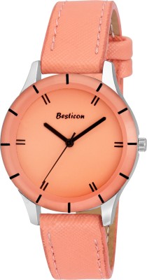 Besticon Monochrome Analog White Dial Women's Watch - 6078SL03 Analog Watch  - For Girls   Watches  (Besticon)