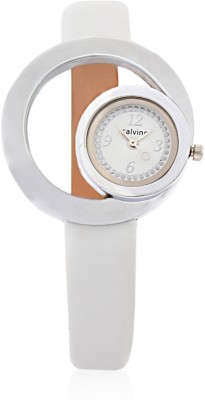 Calvino V1_CLAS_156101R_WhtWhite Analog Watch  - For Women   Watches  (Calvino)
