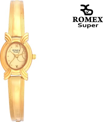 Romex Ion Platted Gold ULLU-0001 Analog Watch  - For Women   Watches  (Romex)