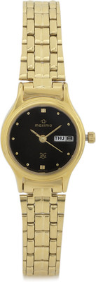 

Maxima 05959CMLY Gold Watch - For Women