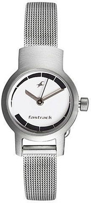 Fastrack NG2298SM01C Basics Analog Watch For Women Fastrack Wrist Watches