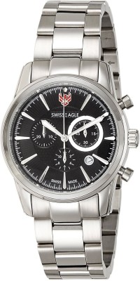 Swiss Eagle SE-9067-11 Analog Watch  - For Men   Watches  (Swiss Eagle)