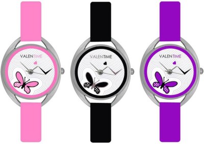 Keepkart Valentime 015 Butterfly Dial Watch  - For Girls   Watches  (Keepkart)