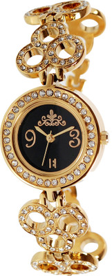 

Excelencia WW-03-Golden-BLK Watch - For Women
