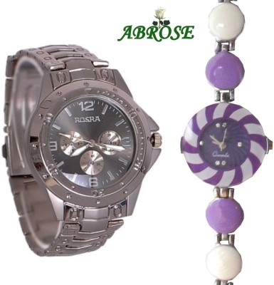 Abrose Rosracombo10003 Analog Watch  - For Couple   Watches  (Abrose)