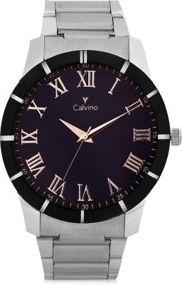 Calvino CGAC-1512220_SilverBlue Analog Watch  - For Men   Watches  (Calvino)