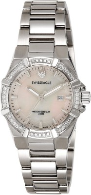 Swiss Eagle SE-6041-1M Analog Watch  - For Women   Watches  (Swiss Eagle)