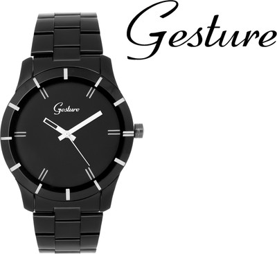 

Gesture Black Fox Casino Elegant Stylish Designer Watch - For Men