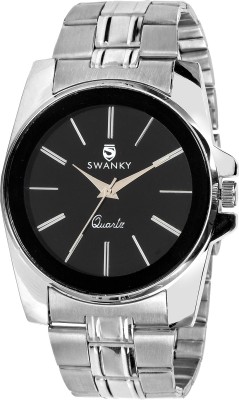 Swanky sc-MW-PlnChn-Bl No Analog Watch  - For Men   Watches  (Swanky)