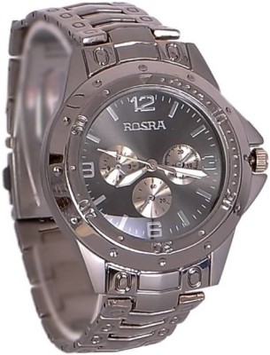 SPINOZA silver metal belt Analog Watch  - For Boys   Watches  (SPINOZA)