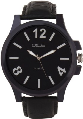 Dice Dcmlrd38ltblkblk255 Analog Watch  - For Men   Watches  (Dice)
