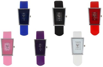 KCD FASHIONABLE-COMBO-6 Analog Watch  - For Women   Watches  (KCD)