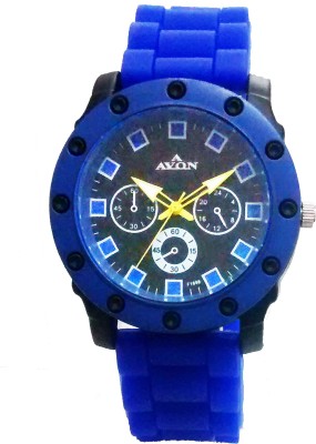 A Avon PK_102 Sports Black Dial Watch  - For Boys   Watches  (A Avon)