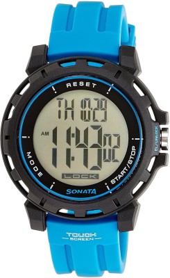 Sonata 77037PP02J Digital Watch  - For Boys   Watches  (Sonata)