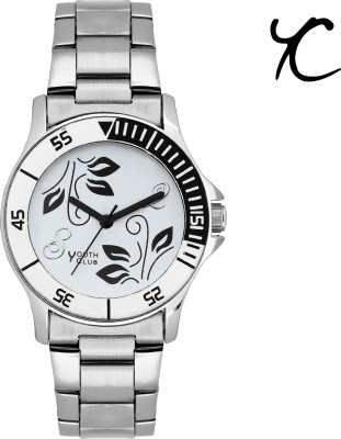 Youth Club Trendy White FLW Dial 705 Analog Watch  - For Women   Watches  (Youth Club)
