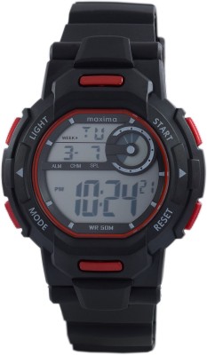 Maxima 43840PPDN Fiber Collection Digital Watch  - For Men   Watches  (Maxima)