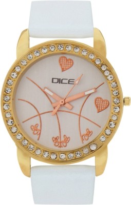 Dice PRSG-W109-8140 Princess Gold Analog Watch  - For Women   Watches  (Dice)