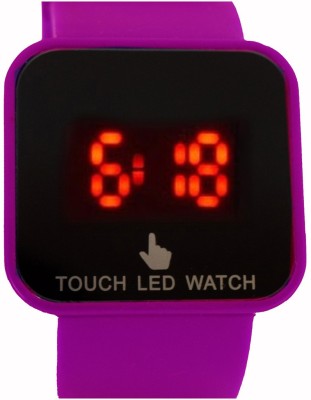 Creator Purple Led Touch Screen Digital Watch  - For Boys & Girls   Watches  (Creator)