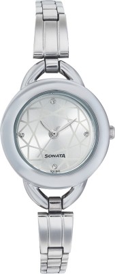 Sonata NG87006SM01AC Analog Watch  - For Women   Watches  (Sonata)