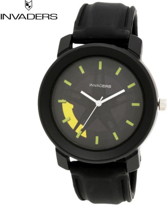 Invaders FIBR-BLK Analog Watch  - For Men   Watches  (Invaders)
