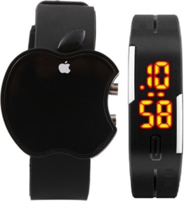 Y&D Led Strap Band + Apple_Shape Led Digital Watch  - For Men & Women   Watches  (Y&D)