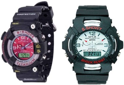 VITREND Frogman and Showy Combo Set of 2 Watch  - For Men   Watches  (Vitrend)