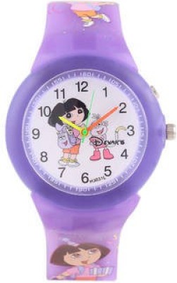 COSMIC Cosmic Amazing Dora Kids Watch With 14 Multi Colour Light. Analog Watch  - For Girls   Watches  (COSMIC)