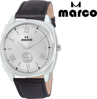 Marco chronograph mr-gr 2003-slv-blk Analog Watch  - For Men   Watches  (Marco)