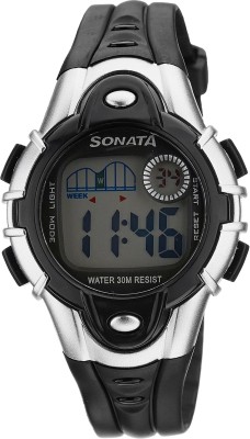 Sonata NH87012PP04 Digital Watch  - For Men   Watches  (Sonata)