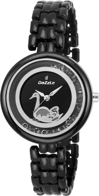 Dazzle LADIES DL-LR5009-BLK-BLK-CH Watch  - For Women   Watches  (Dazzle)