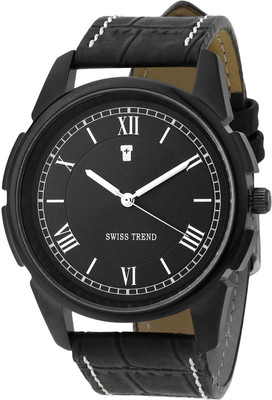 

Swiss Trend ST2163 All Black Superior Watch - For Men