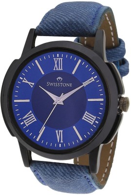 Swisstone ST-GR019-BLUE Analog Watch  - For Men   Watches  (Swisstone)
