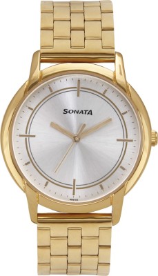 Sonata 77031YM05J Analog Watch  - For Men   Watches  (Sonata)
