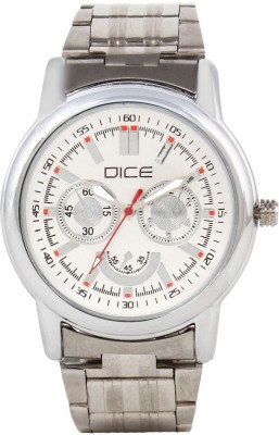Dice DCMLRD35SSSLVWIT376 Analog Watch  - For Men   Watches  (Dice)