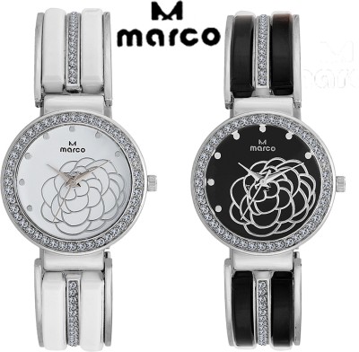 Marco jewels ladies 227 silver combo Analog Watch  - For Women   Watches  (Marco)