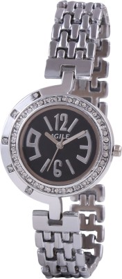 Agile AG_208 MetalRound dial Analog Watch  - For Women   Watches  (Agile)