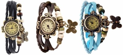 OpenDeal Stylish Leather Butterfly New Fashion BD0124 Analog Watch  - For Women   Watches  (OpenDeal)