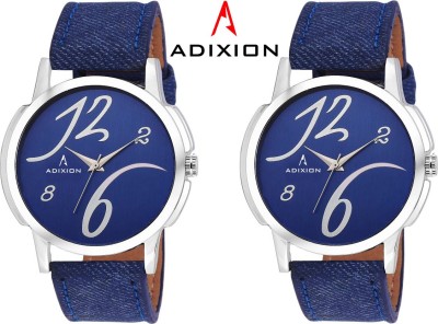 Adixion 1015SLB4B4 New Combo Leather Strep Watches Analog Watch  - For Men & Women   Watches  (Adixion)