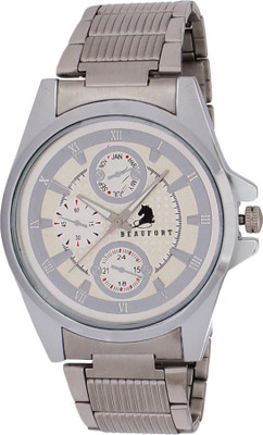 

Beaufort BT-1214-SS-SIL Watch - For Men