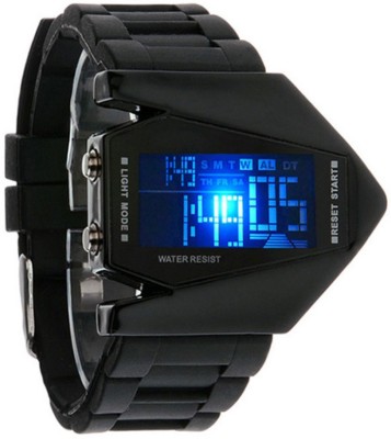 AR Sales Rocket Led Black Multi-function Sports Digital Watch  - For Men   Watches  (AR Sales)