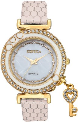 Exotica Fashion EFL-500-Gold-Pink Special collection for Women Analog Watch  - For Women   Watches  (Exotica Fashion)