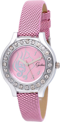 

Gesture 8061-PRINTED-PK Stylo Watch - For Women