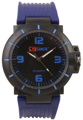 

Gansta GT106-2-Blk-Blu Watch - For Men