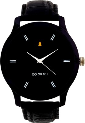 Golden Bell GB-607BlkDBlkStrap Analog Watch  - For Men   Watches  (Golden Bell)